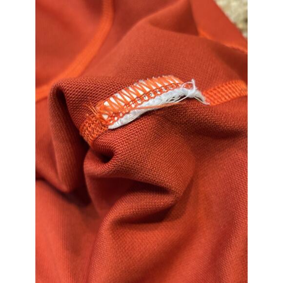 Mountain Hardwear Shirt Men's Small Short Sleeve Crew Neck Orange Lightweight - Picture 4 of 5